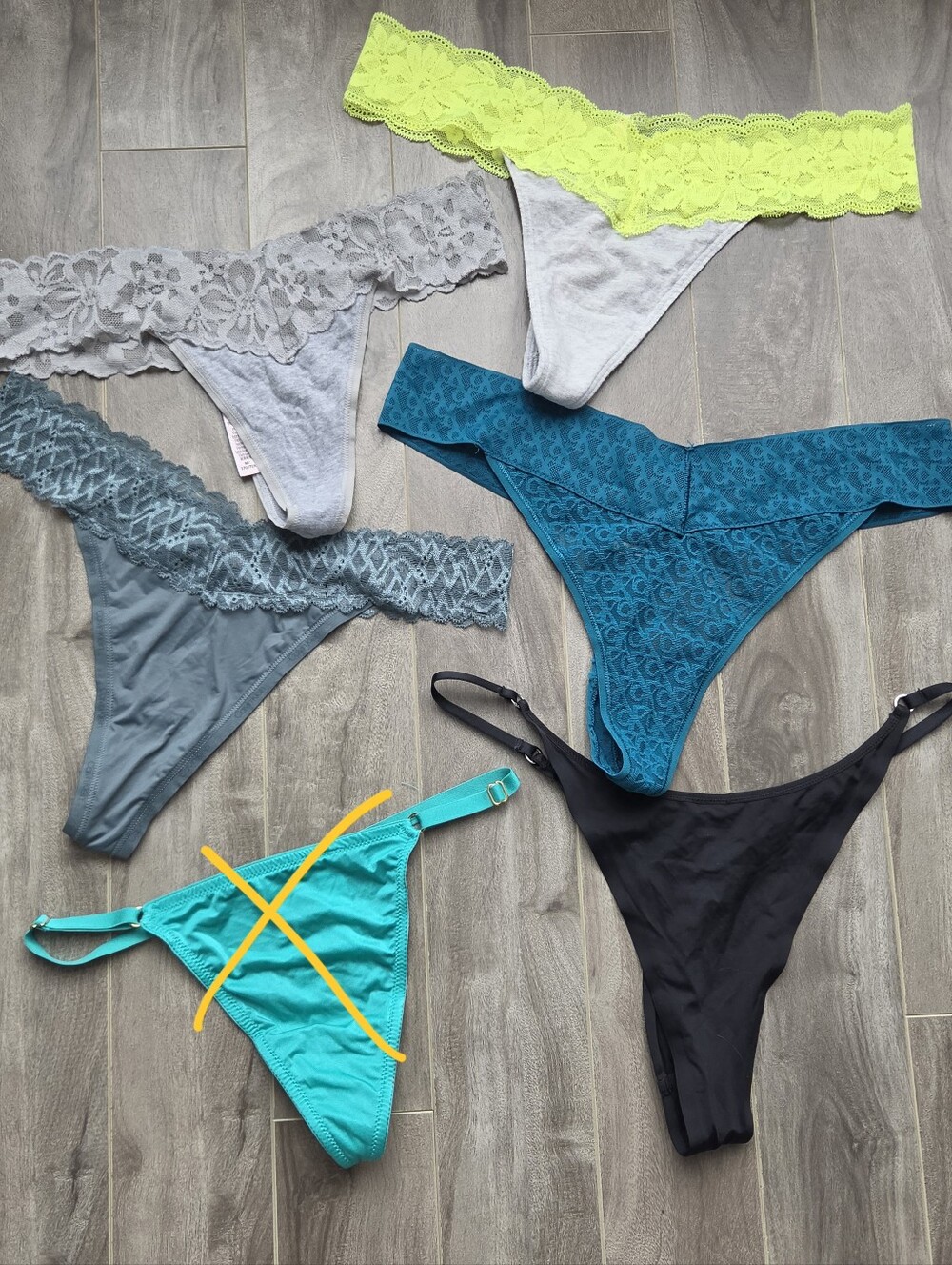 Bundle Of 5 Women's Thongs